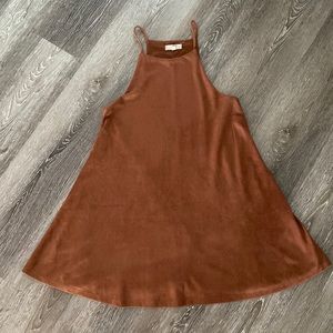 Ladies small Wishlist faux suede dress